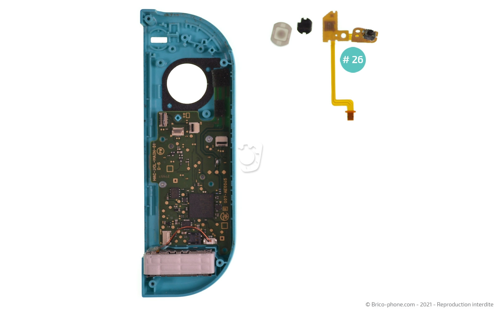 Démontage complet sur Switch photo 3