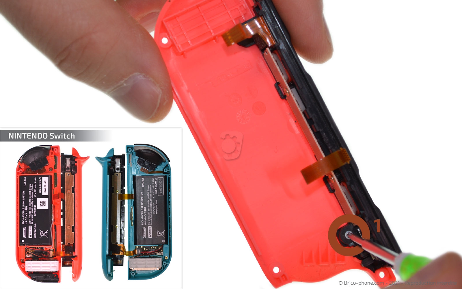 Démontage complet sur Switch photo 1