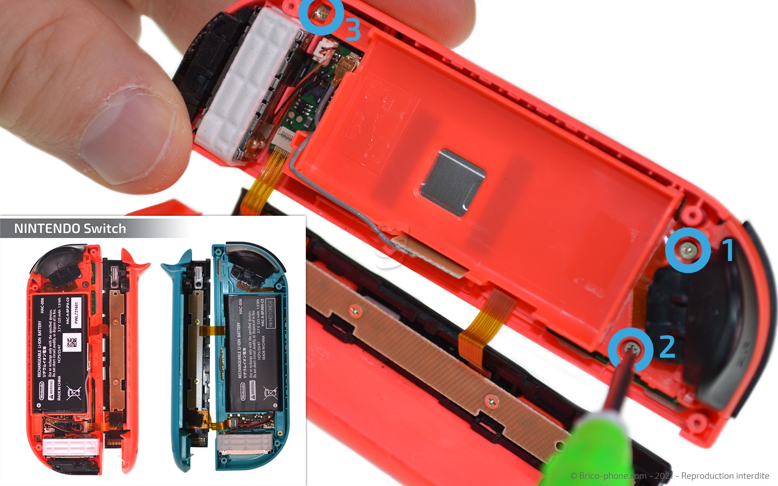 Démontage complet sur Switch photo 1