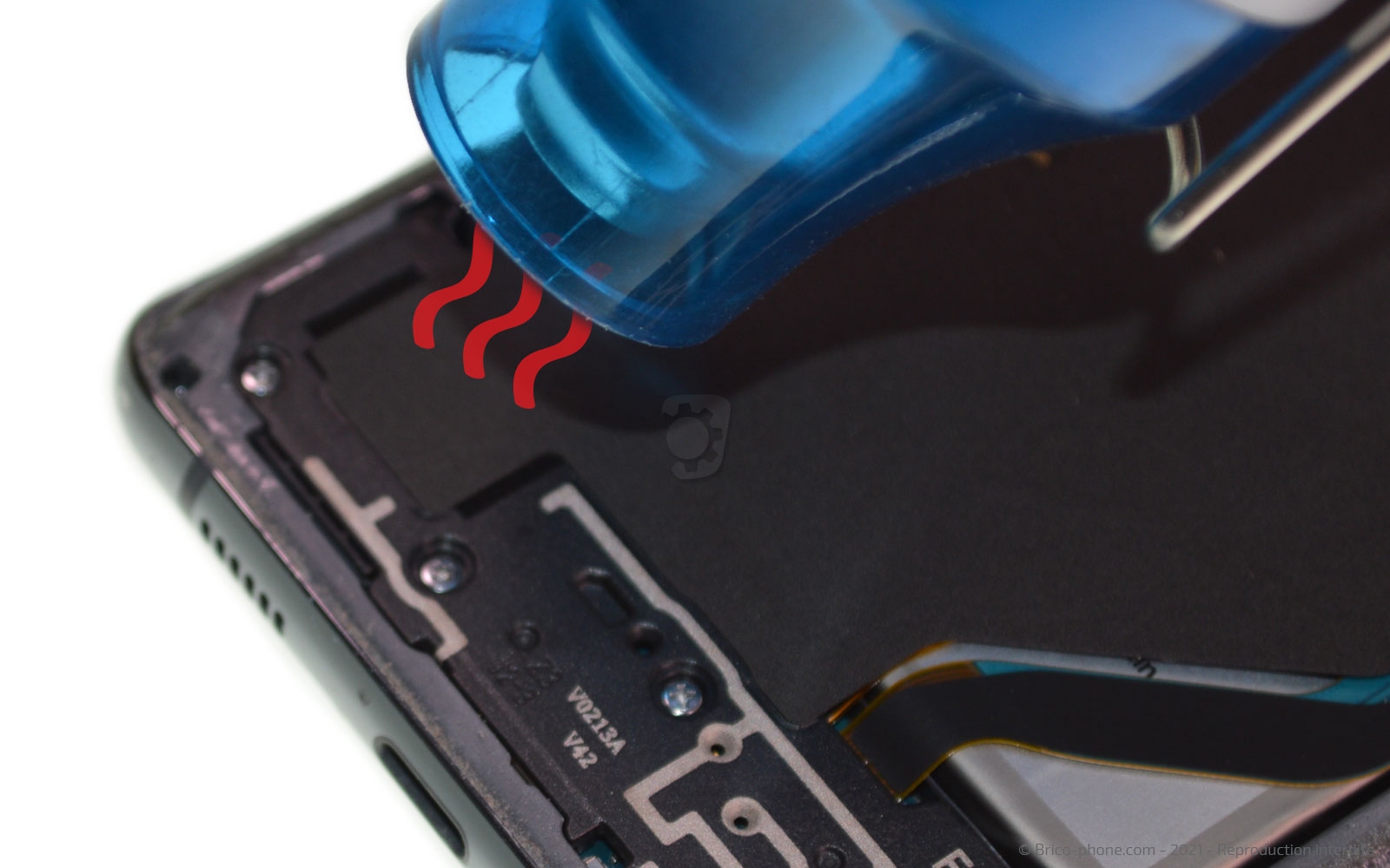 Changement du connecteur de charge sur Galaxy S20 Ultra photo 1