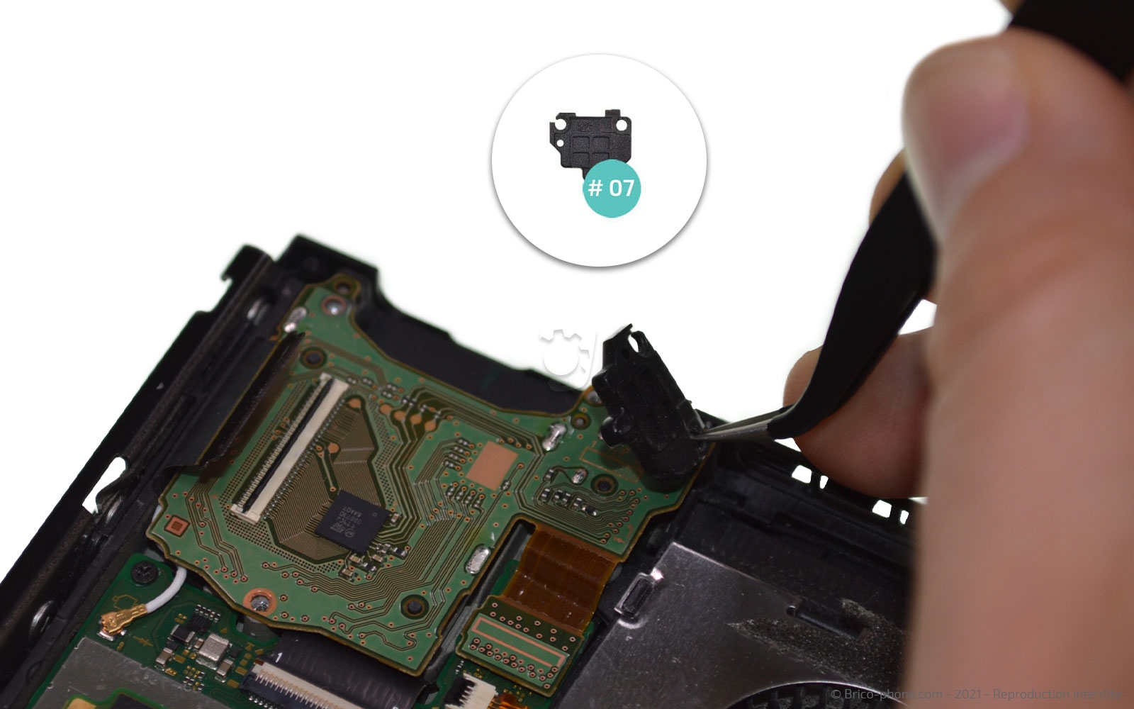 Changement de la vitre tactile ou du LCD  sur Switch photo 2