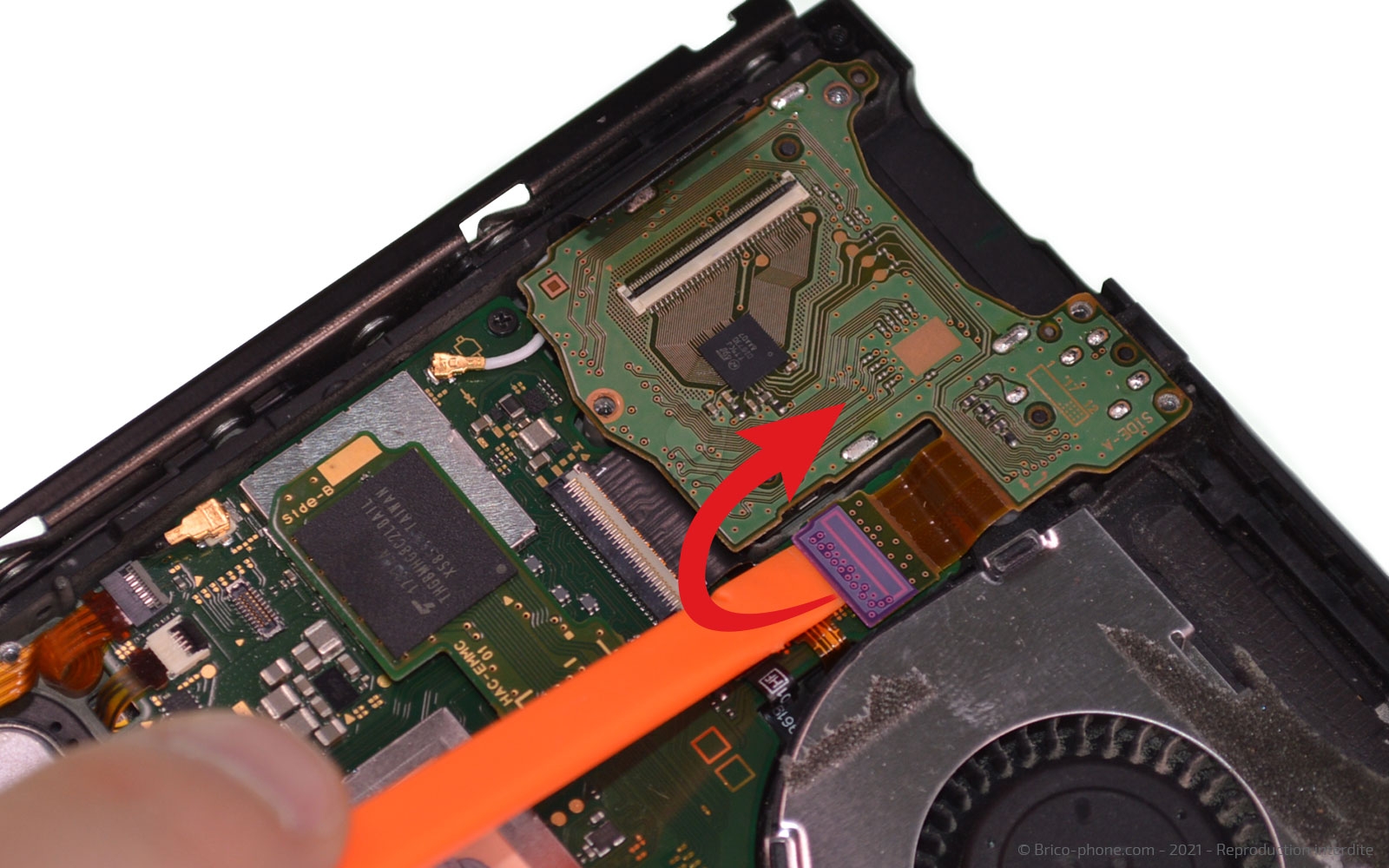 Changement de la vitre tactile ou du LCD  sur Switch photo 3