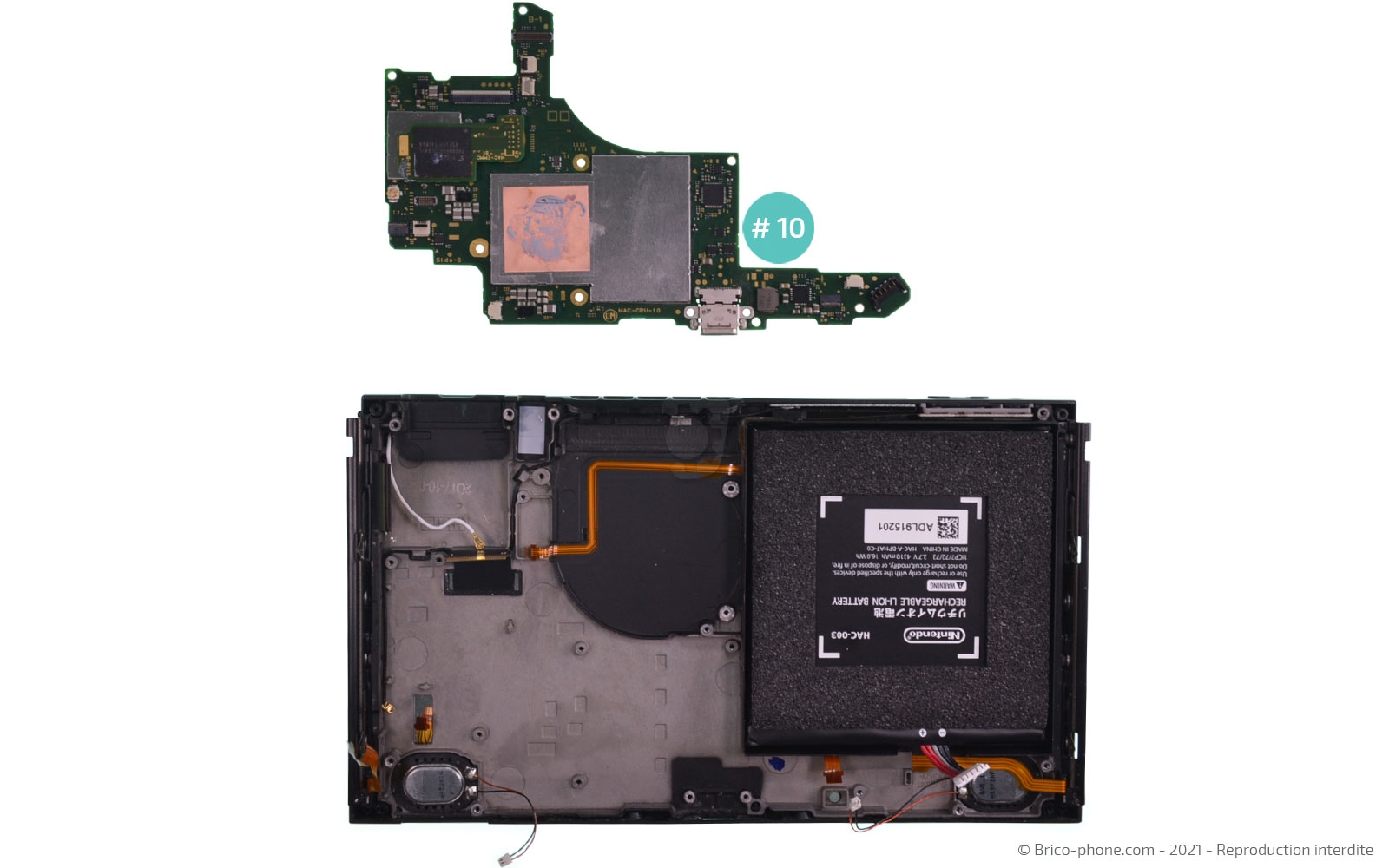 Changement de la vitre tactile ou du LCD  sur Switch photo 3