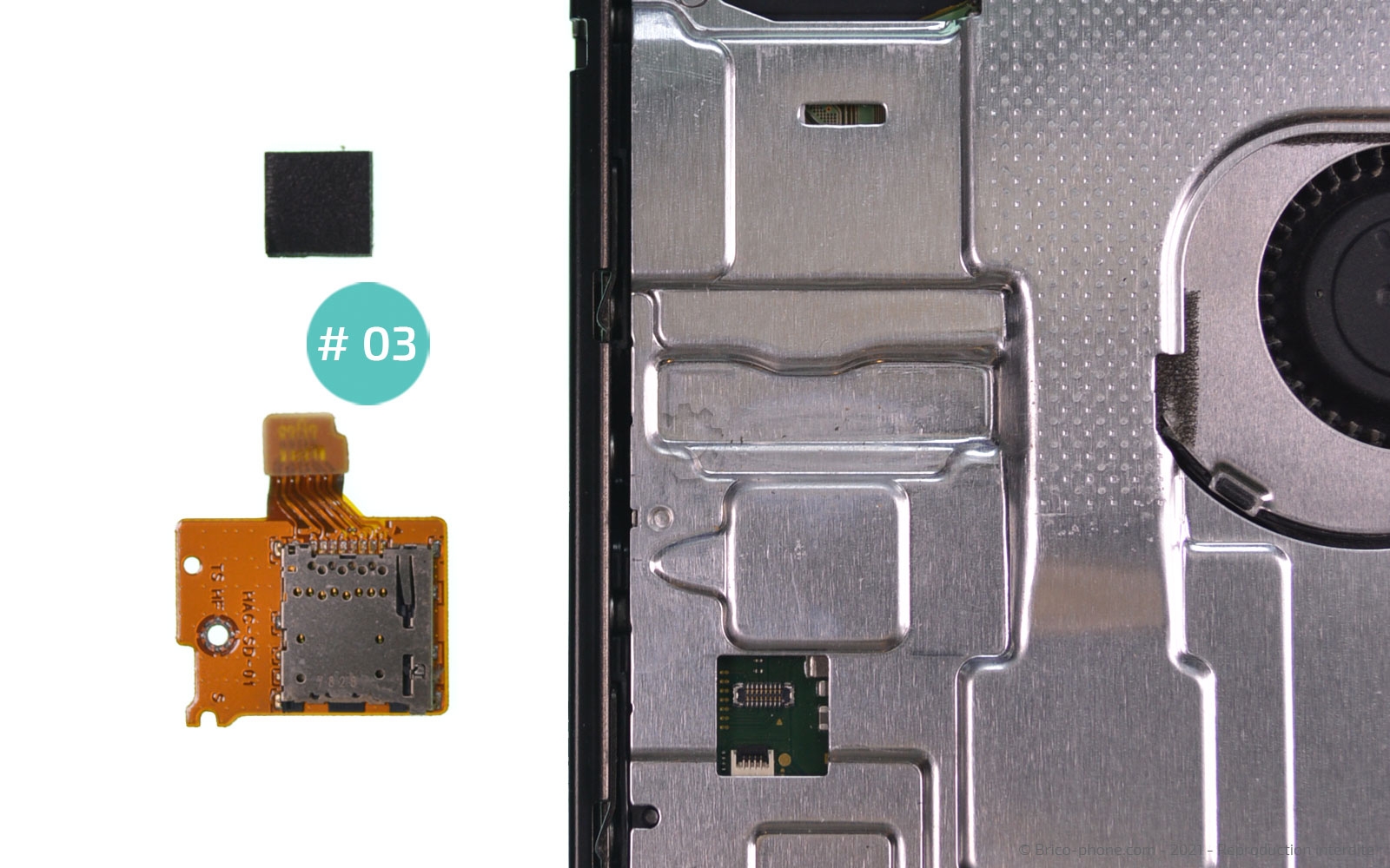 Changement de la vitre tactile ou du LCD  sur Switch photo 4