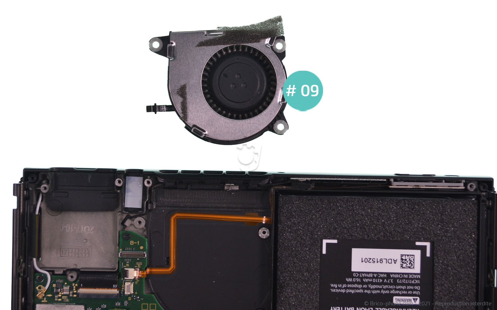 Changement de la vitre tactile ou du LCD  sur Switch photo 4