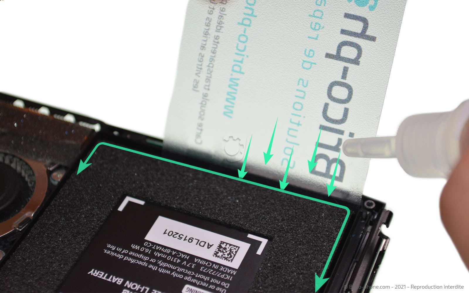 Changement de batterie sur Switch photo 1