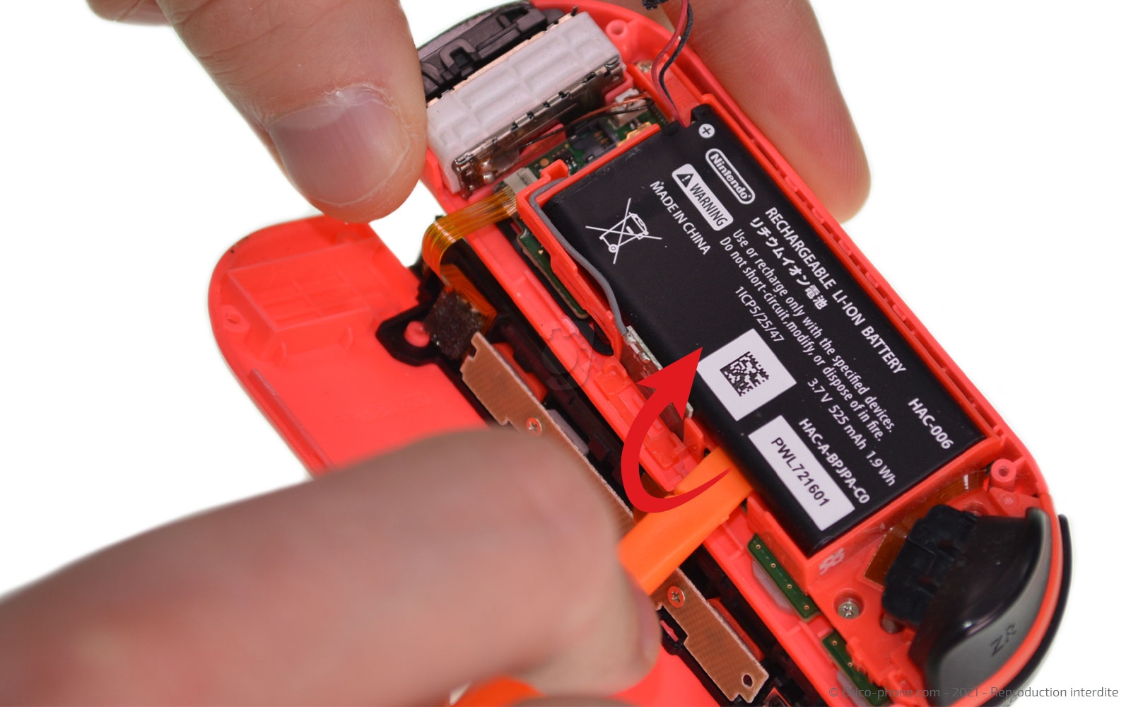 Changement de batterie d'un Joy-Con sur Switch photo 2