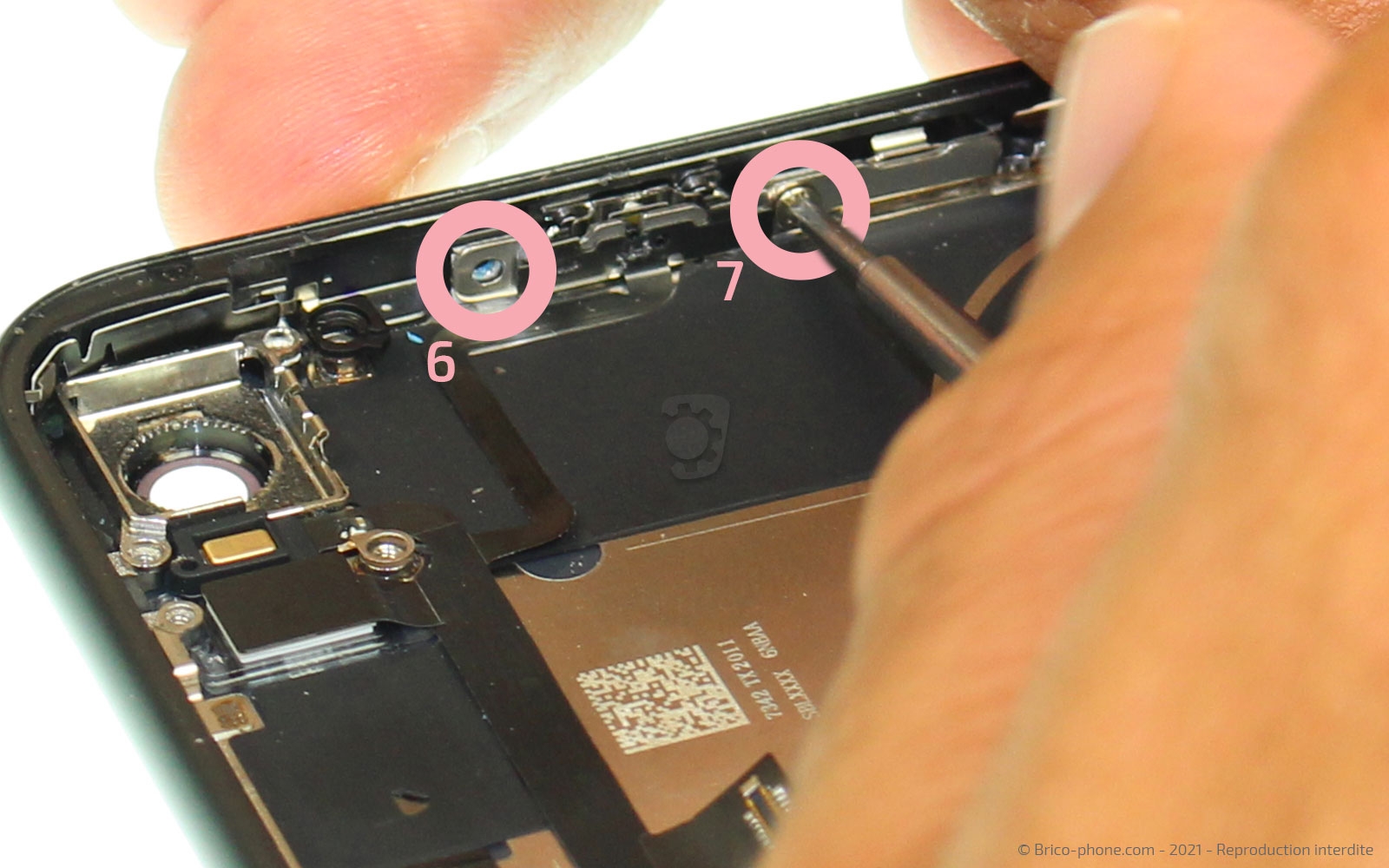 Démontage complet sur iPhone 8 photo 2