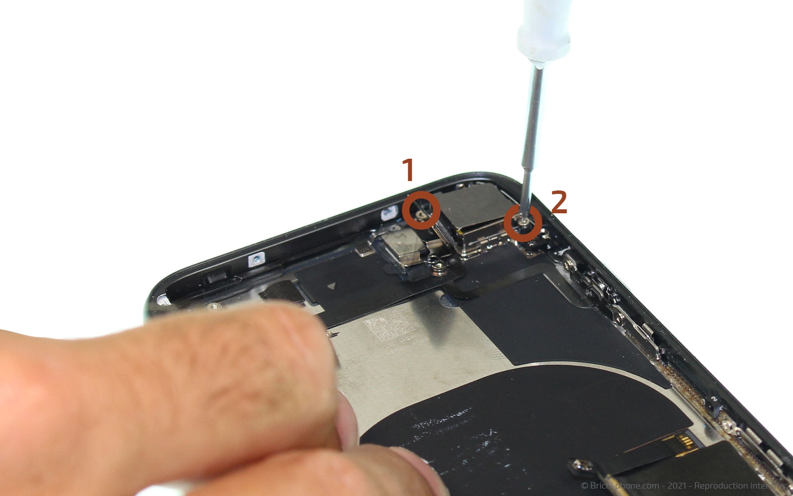 Démontage complet sur iPhone 8 photo 2