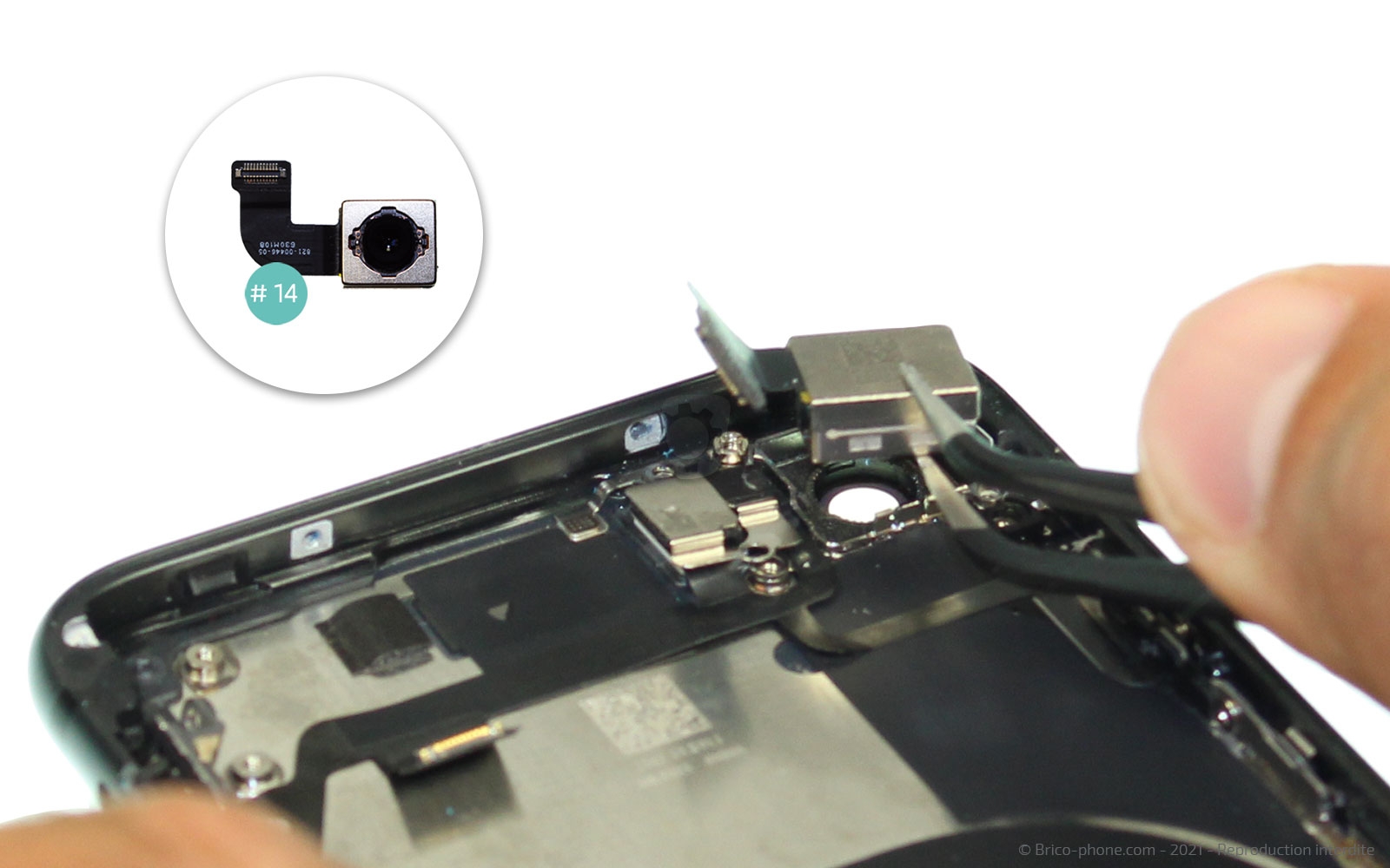 Démontage complet sur iPhone 8 photo 4