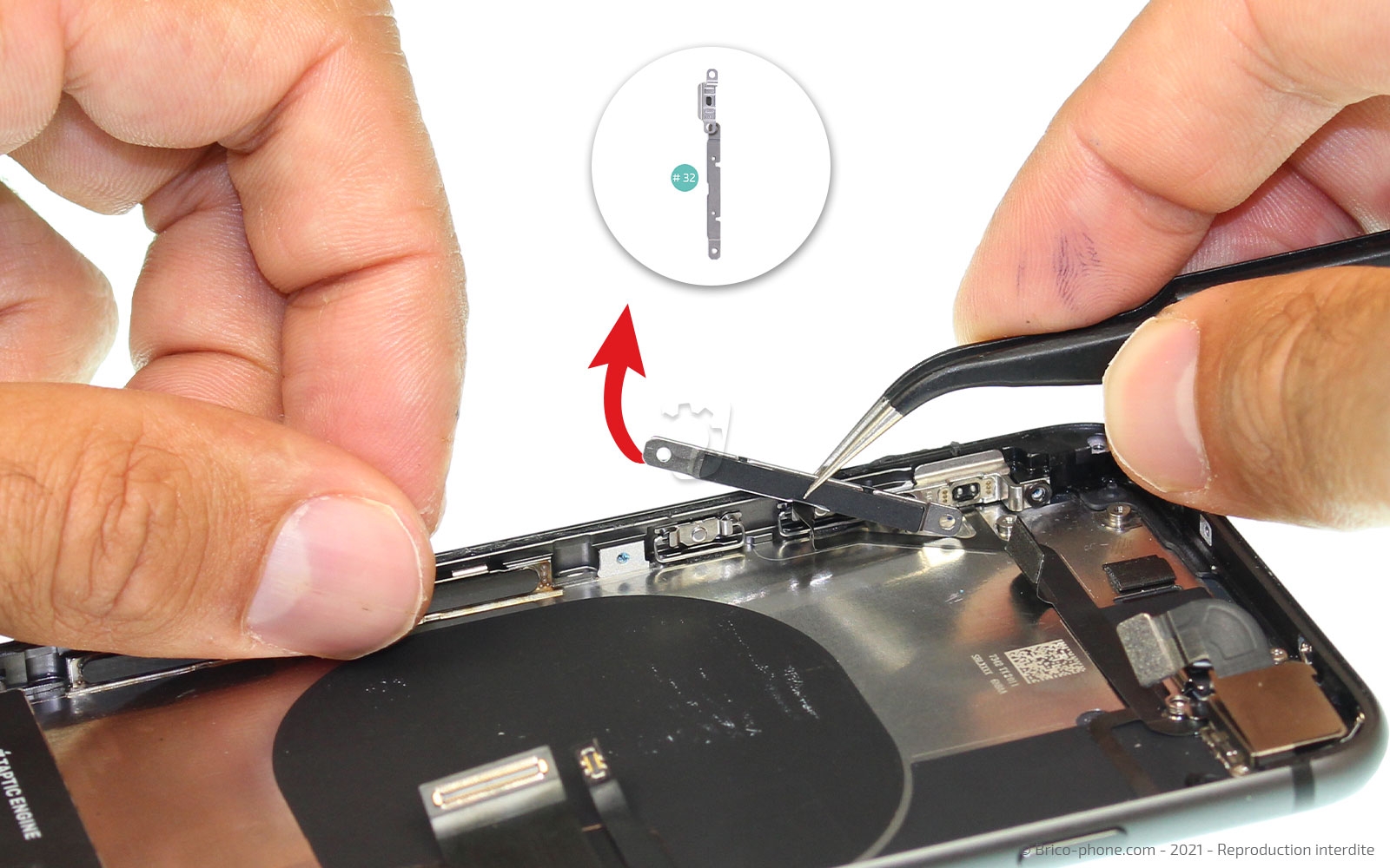 Démontage complet sur iPhone 8 photo 2