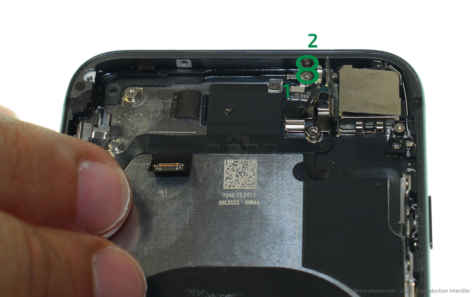 Démontage complet sur iPhone 8 photo 3