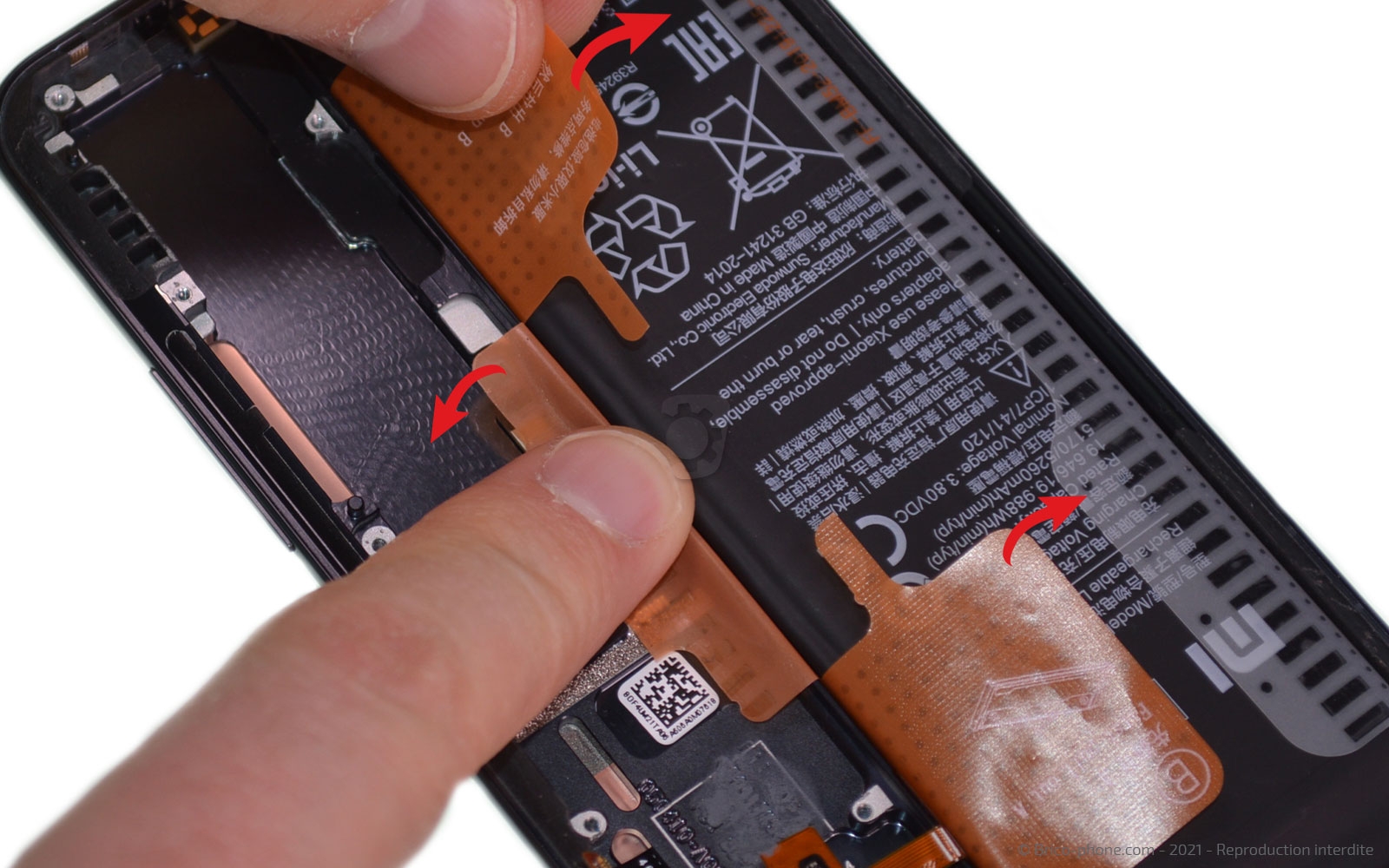 Démontage complet sur Mi Note 10 photo 2