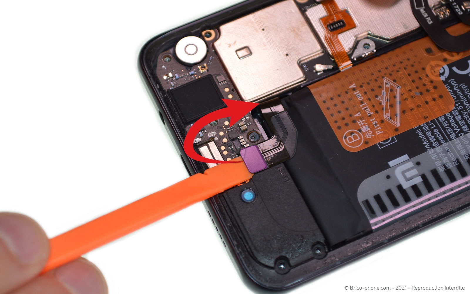 Changement du bloc écran sur Mi Note 10 photo 1