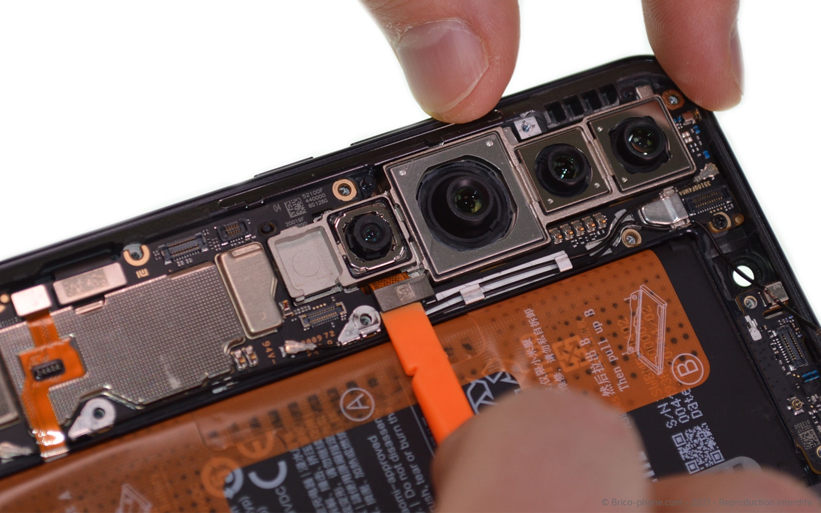 Changement du bloc écran sur Mi Note 10 photo 1