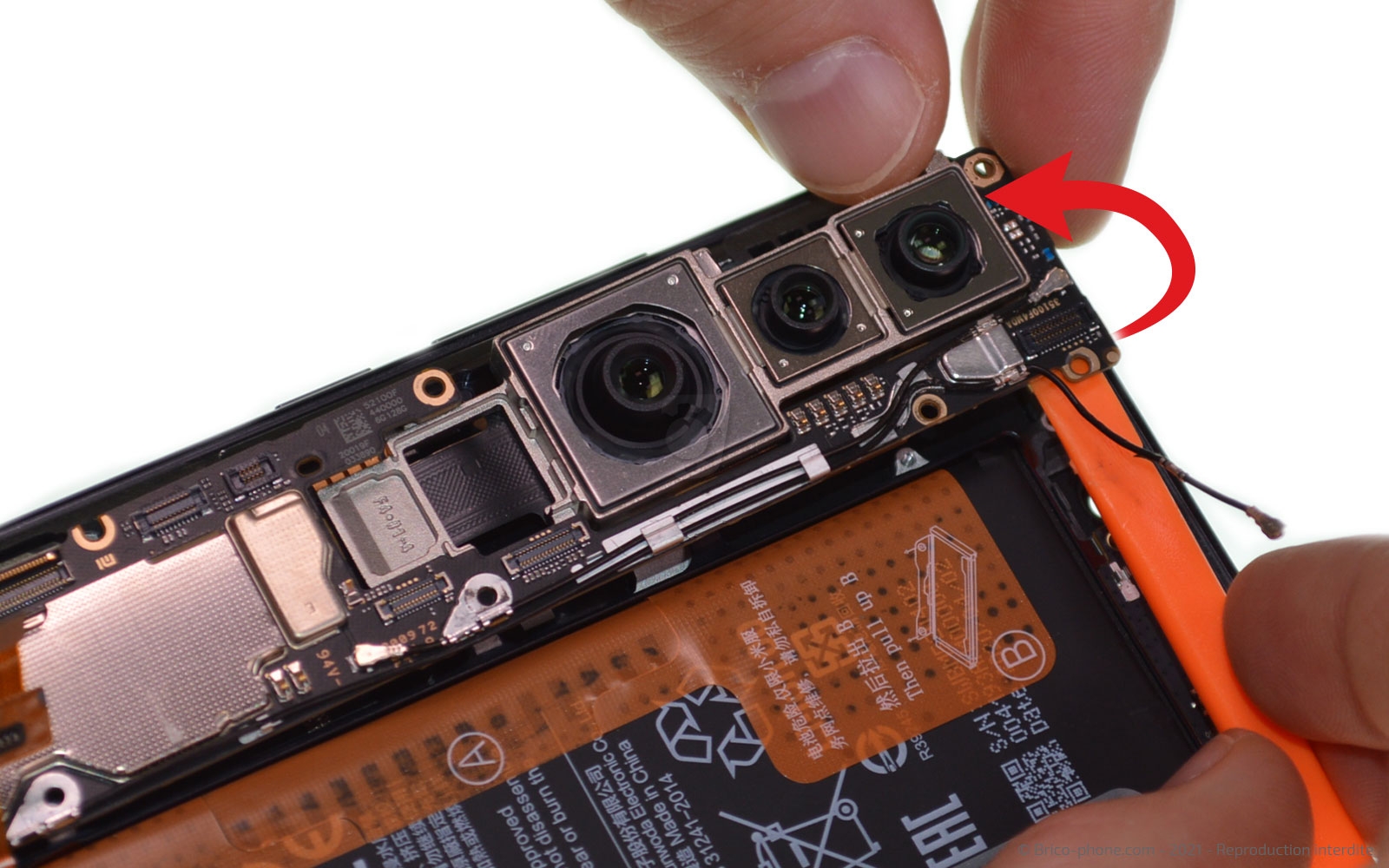 Changement du bloc écran sur Mi Note 10 photo 2