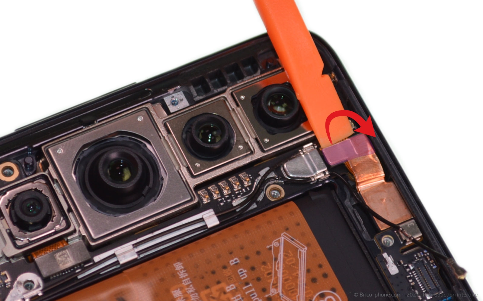 Changement du bloc écran sur Mi Note 10 photo 2