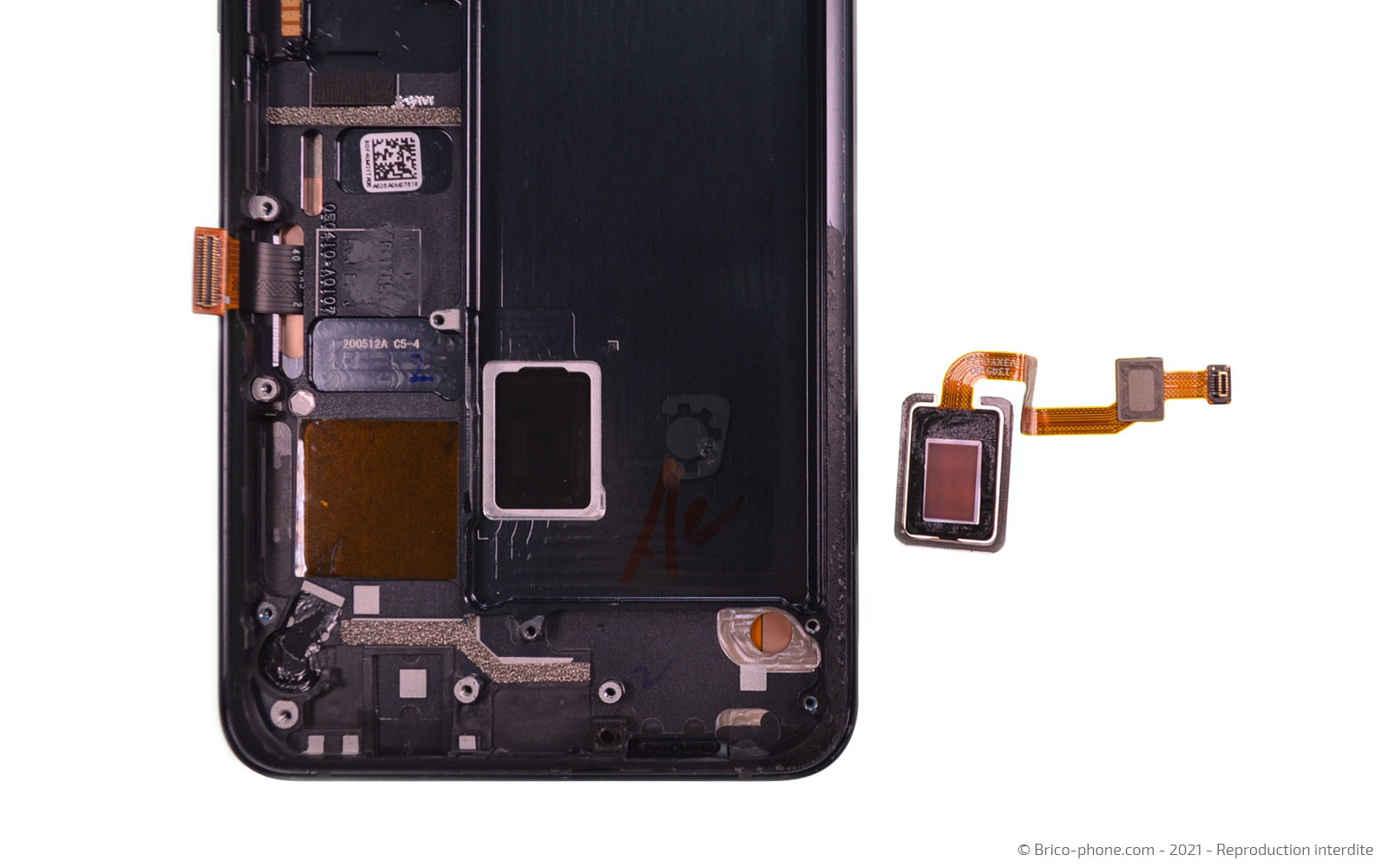 Changement du bloc écran sur Mi Note 10 photo 4
