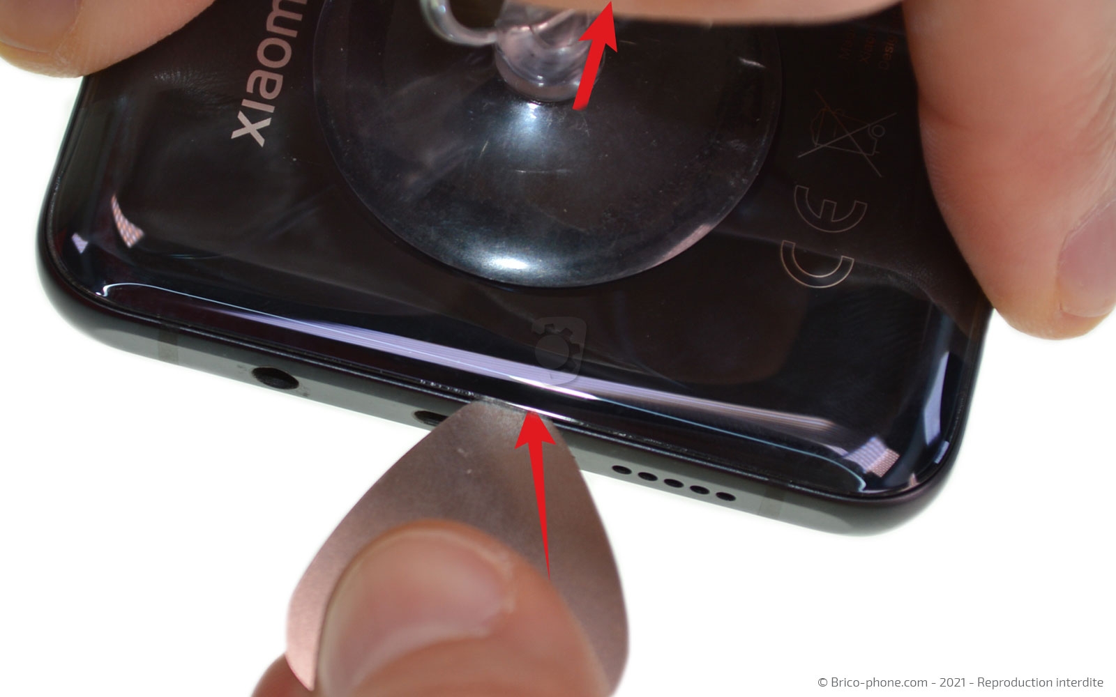 Changement de batterie sur Mi Note 10 photo 1