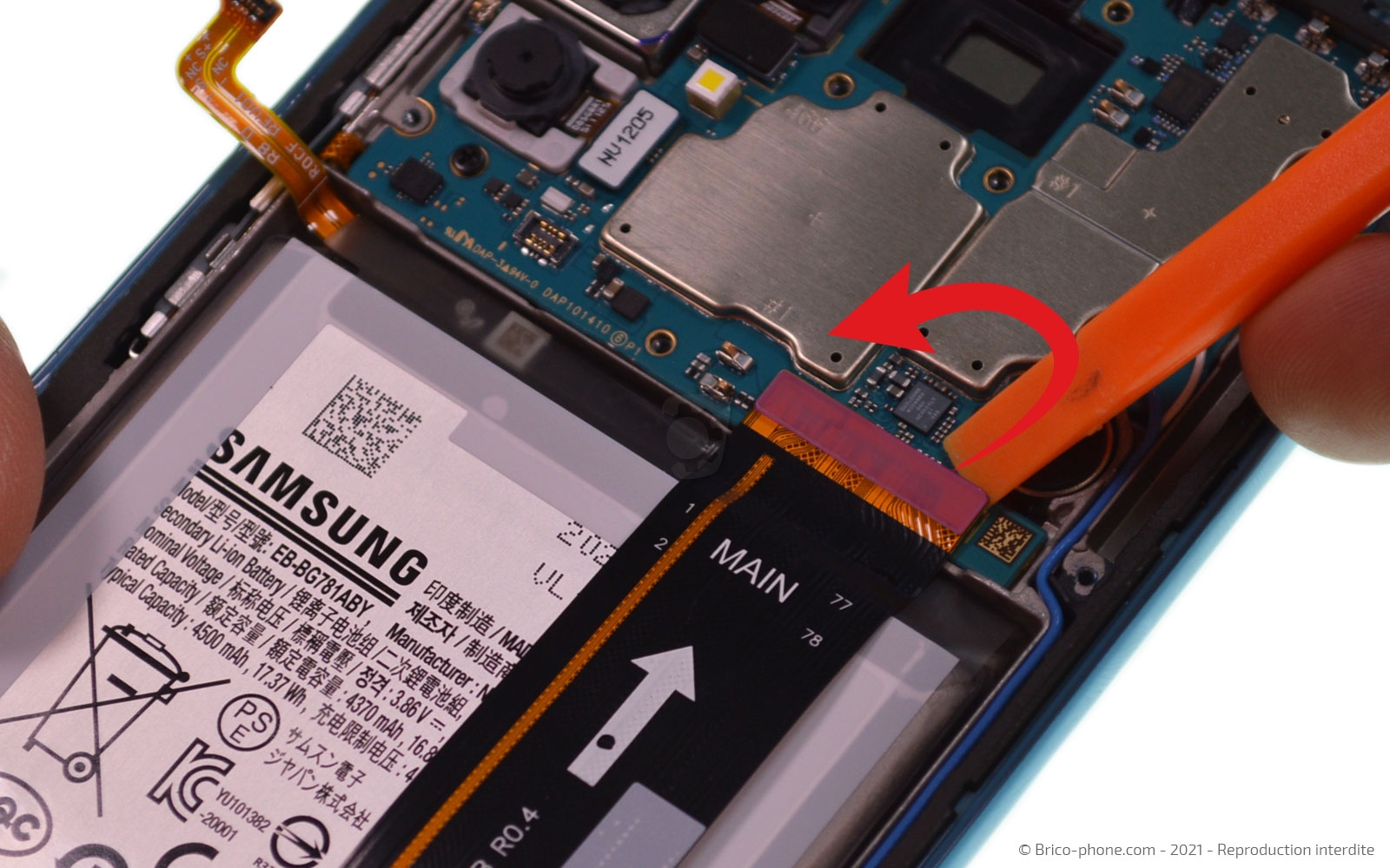 Démontage complet sur Galaxy A52 photo 1