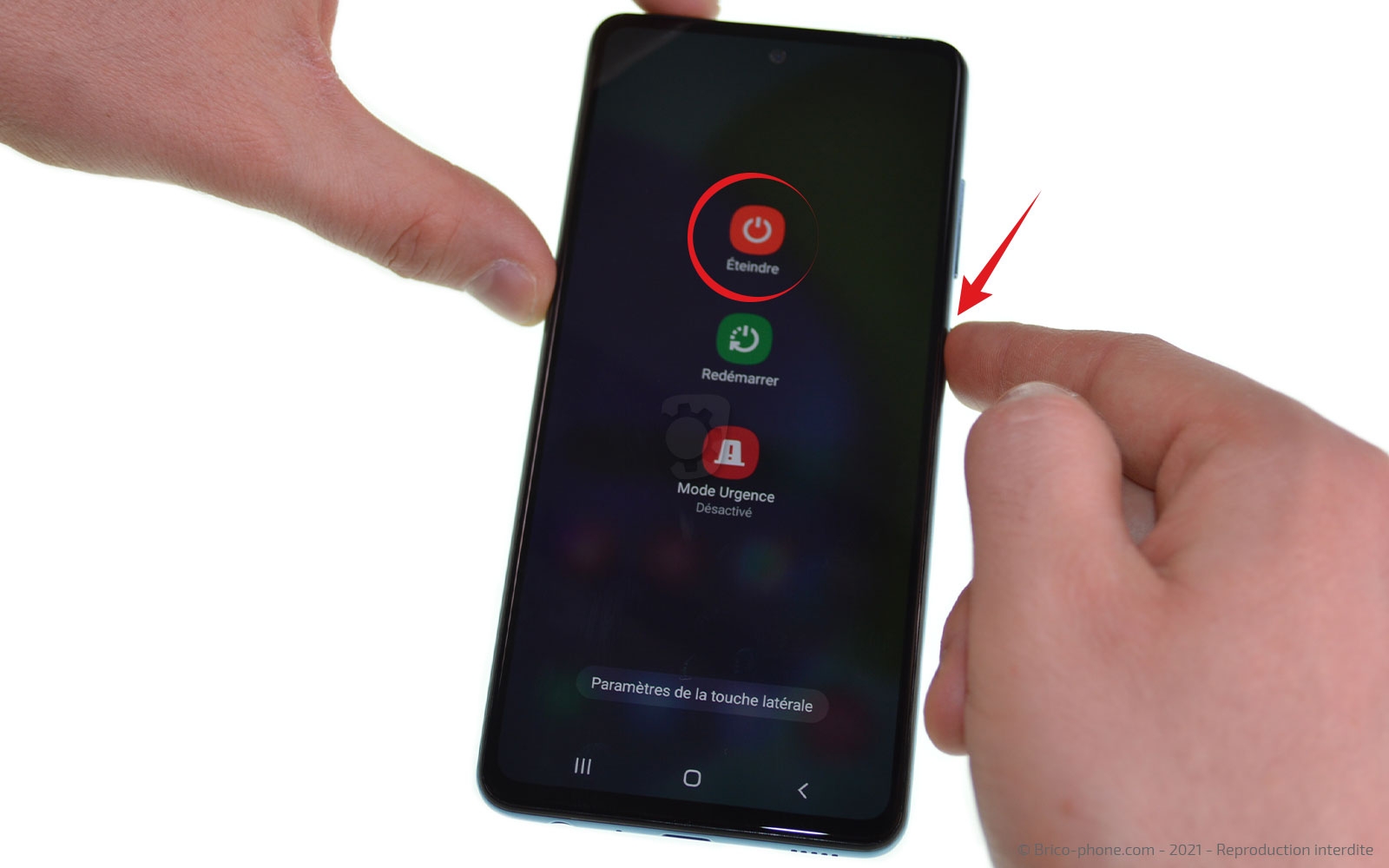 Démontage complet sur Galaxy A52 photo 3