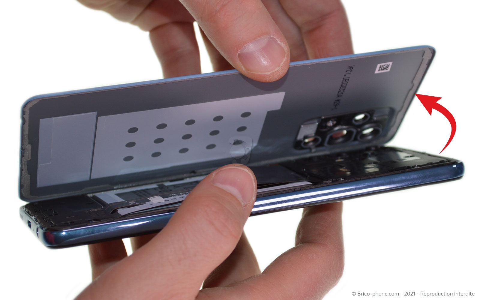 Démontage complet sur Galaxy A52 photo 4