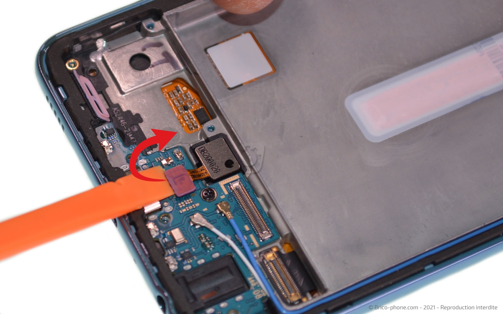 Démontage complet sur Galaxy A52 photo 2