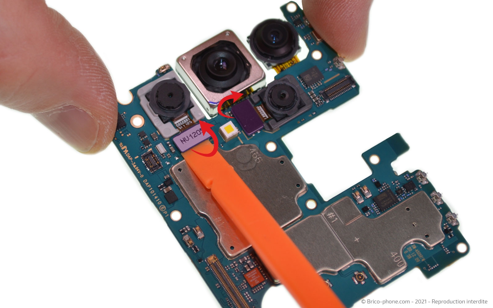 Démontage complet sur Galaxy A52 photo 1