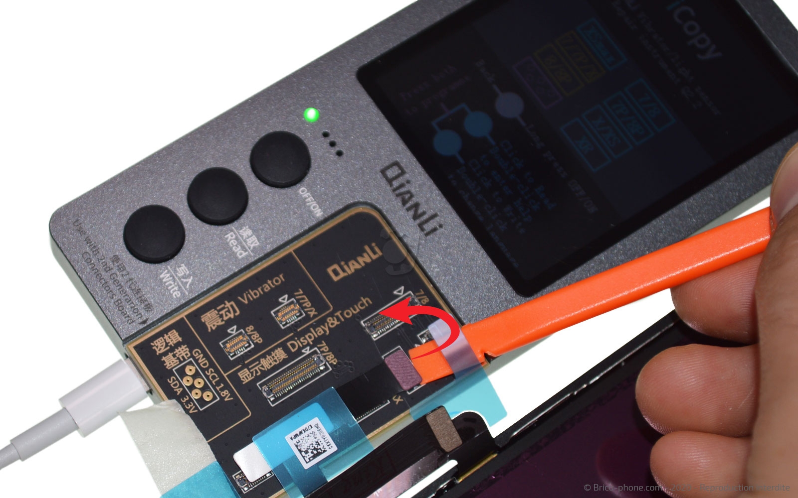 Utiliser le programmateur d'écran iCopy Plus sur iPhone ou iPad photo 4