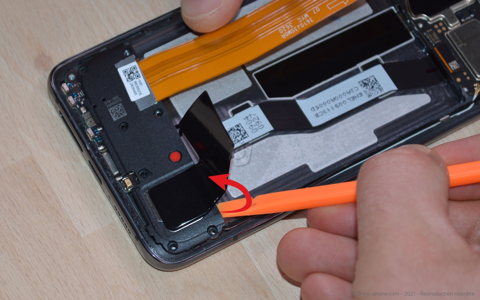 Changement du bloc écran sur Mi 10T photo 2