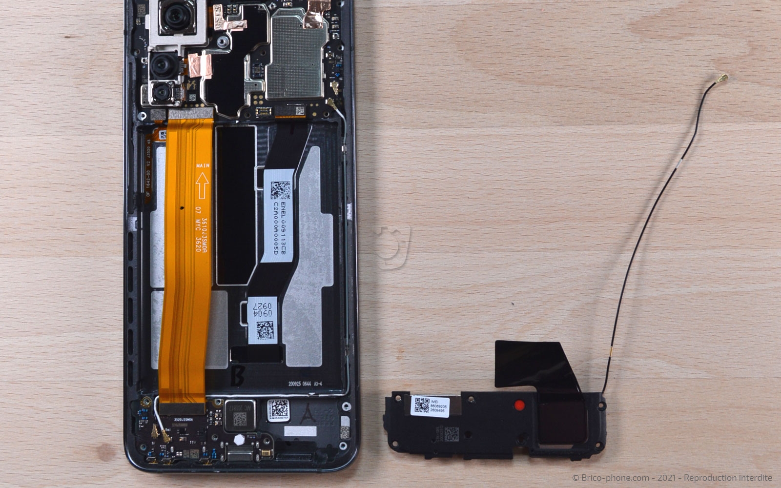 Changement du bloc écran sur Mi 10T photo 4