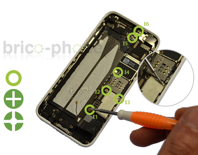 Changement d'antenne WiFi sur iPhone 5C photo 1