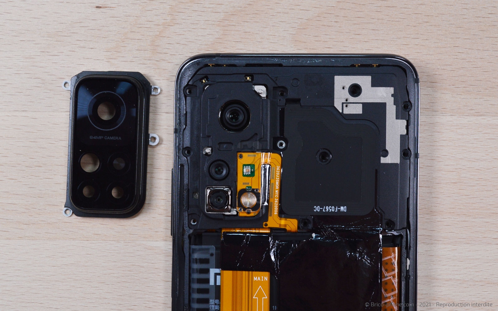 Changement du connecteur de charge sur Mi 10T photo 3