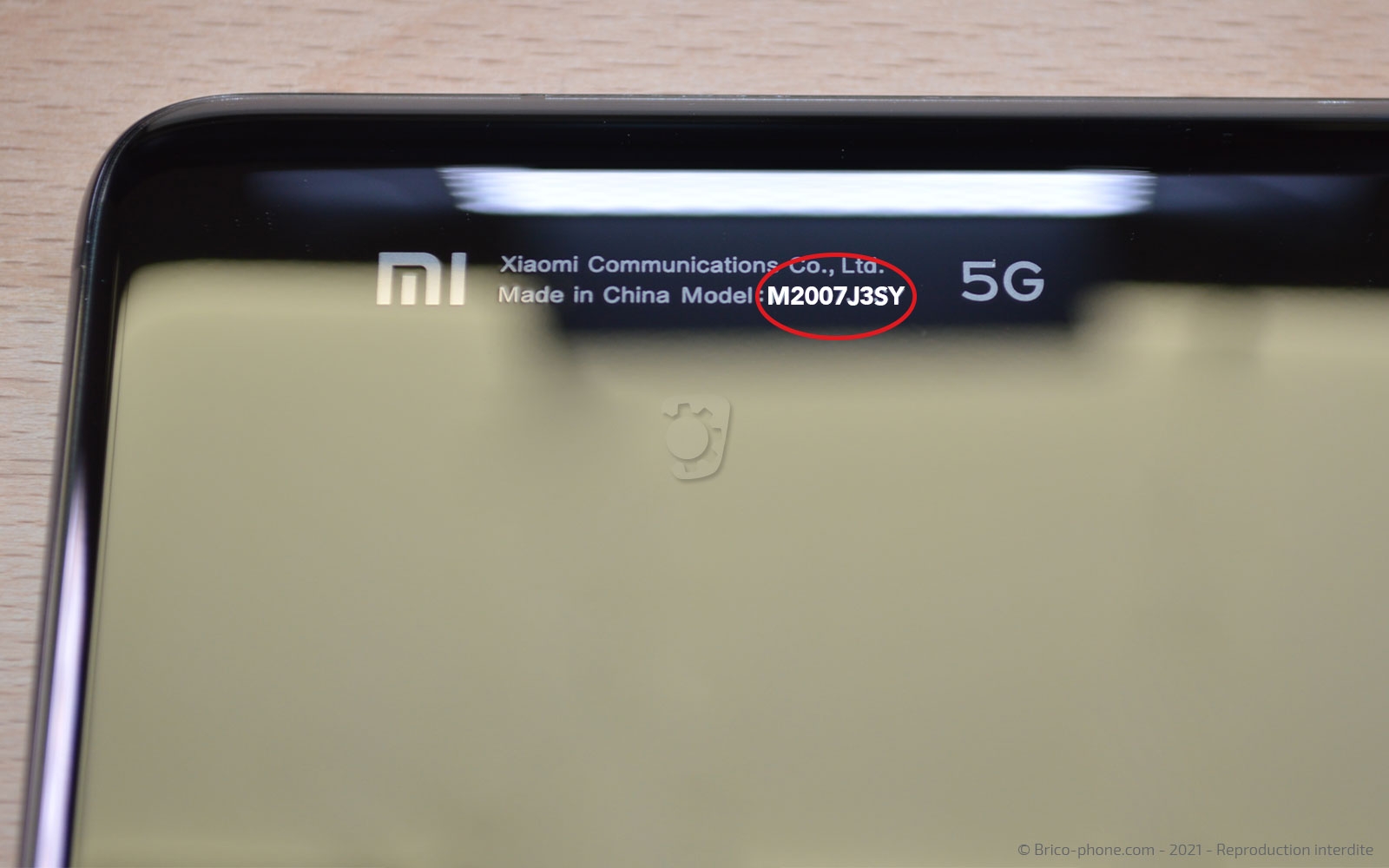 Changement du connecteur de charge sur Mi 10T photo 1