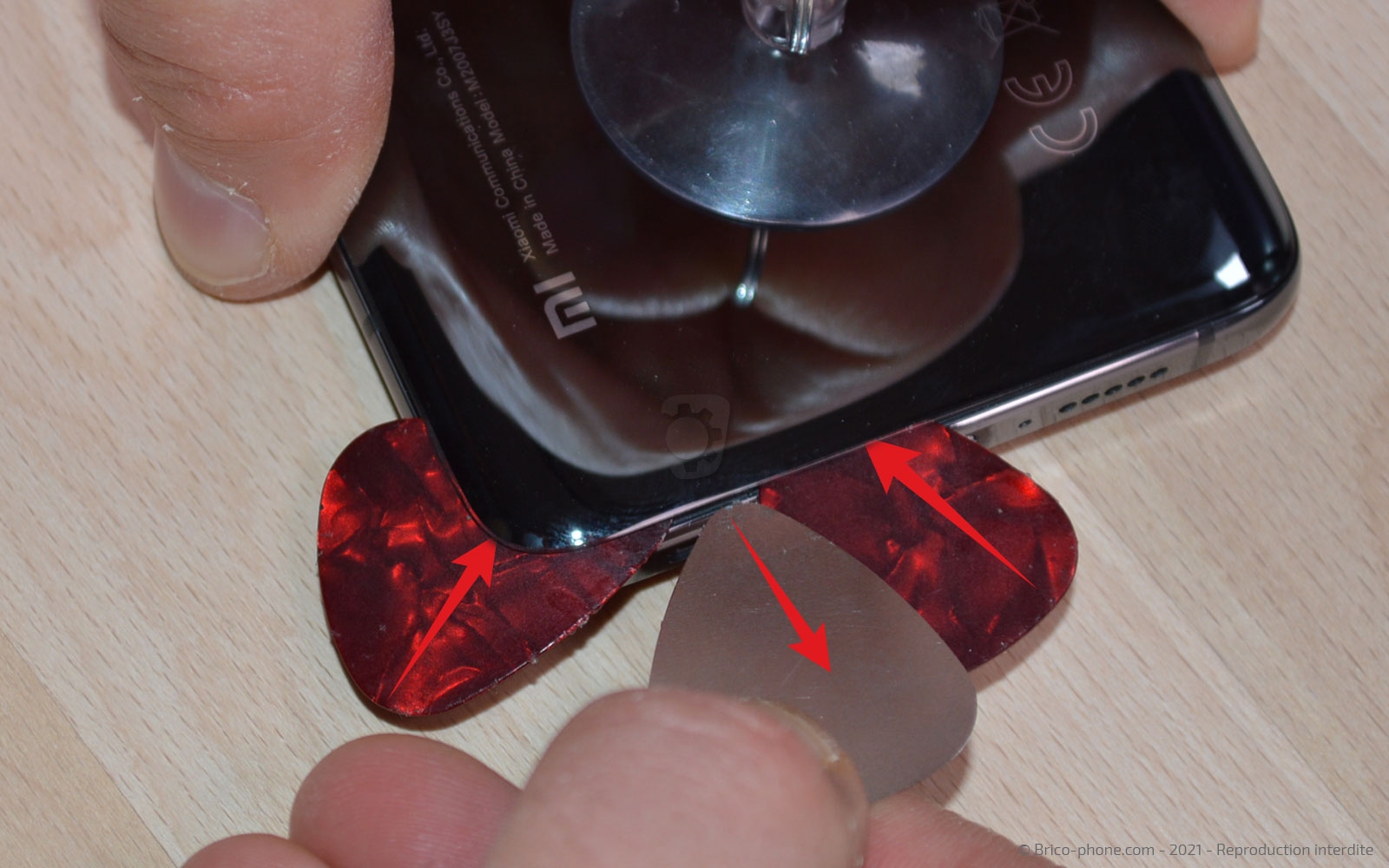 Changement de l'écran (vitre et LCD) sur Mi 10T photo 2