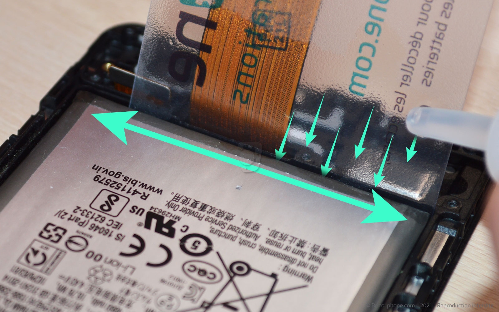 Démontage complet sur Galaxy A32 5G photo 2