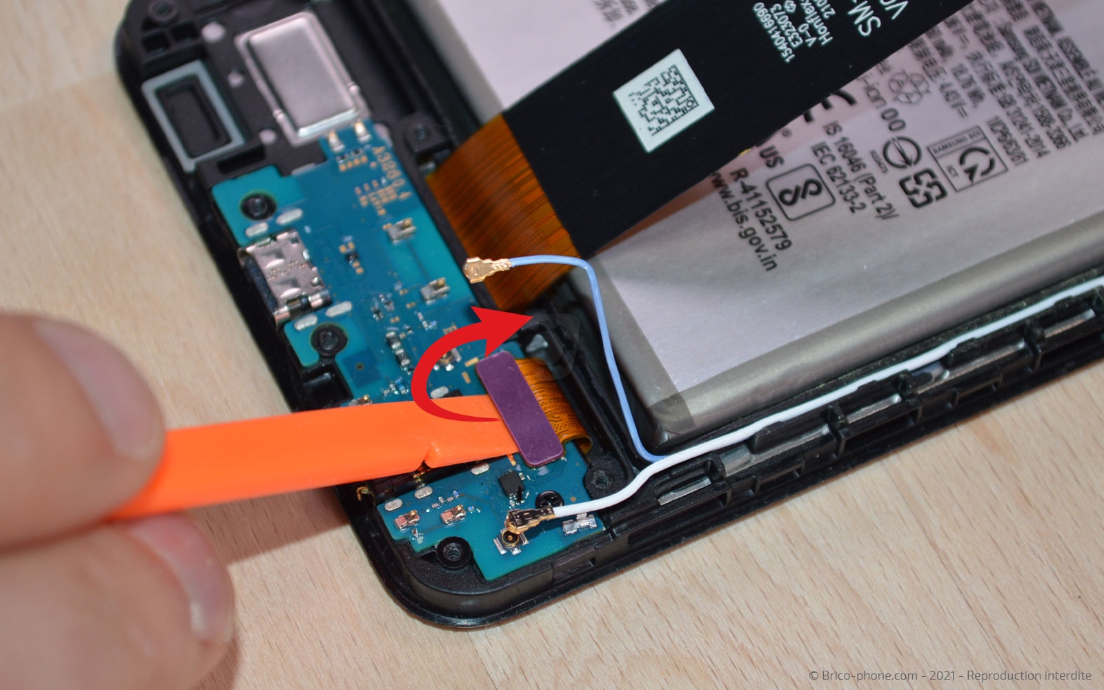 Démontage complet sur Galaxy A32 5G photo 3