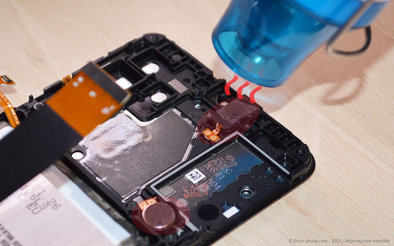 Démontage complet sur Galaxy A32 5G photo 1