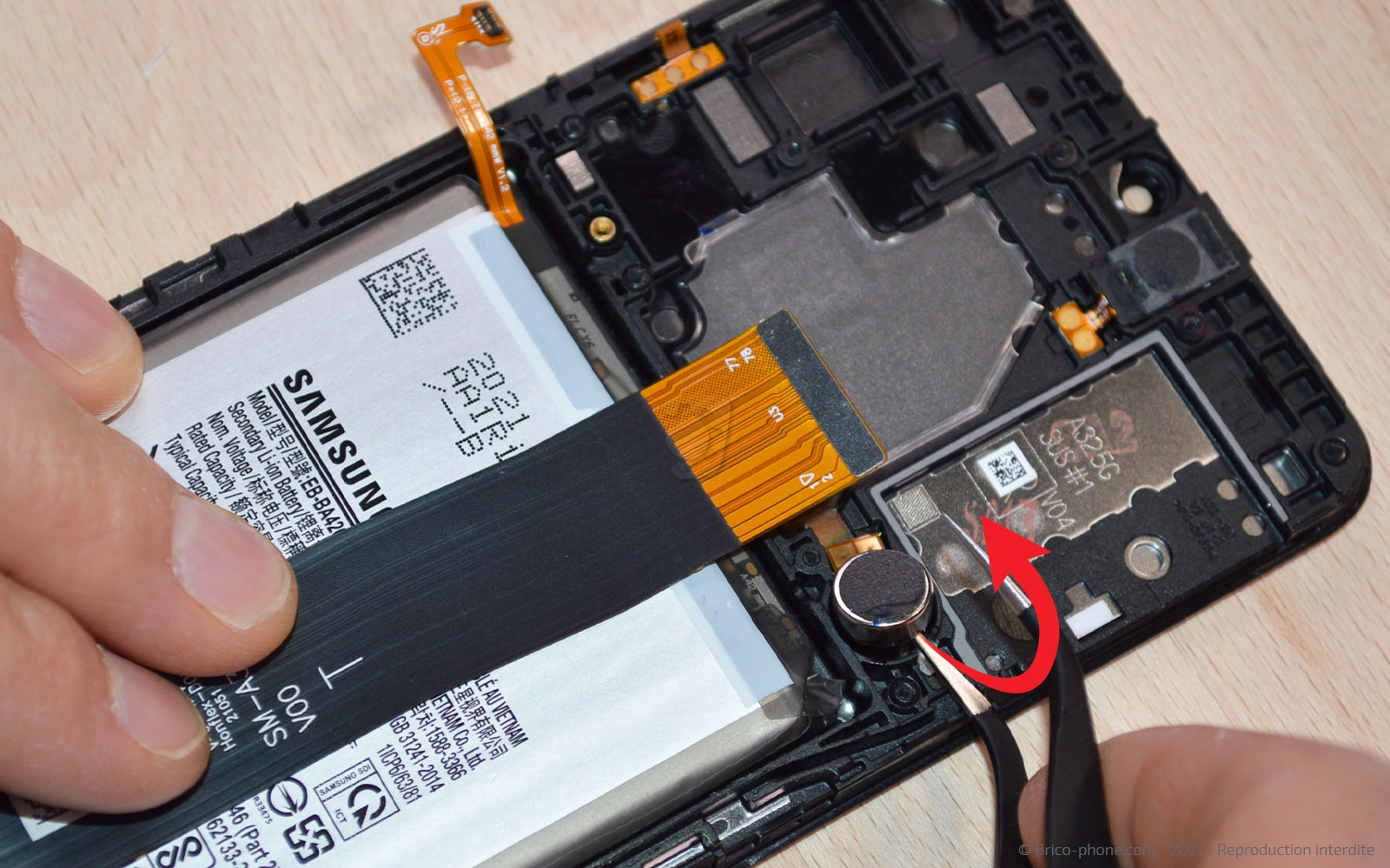 Démontage complet sur Galaxy A32 5G photo 1