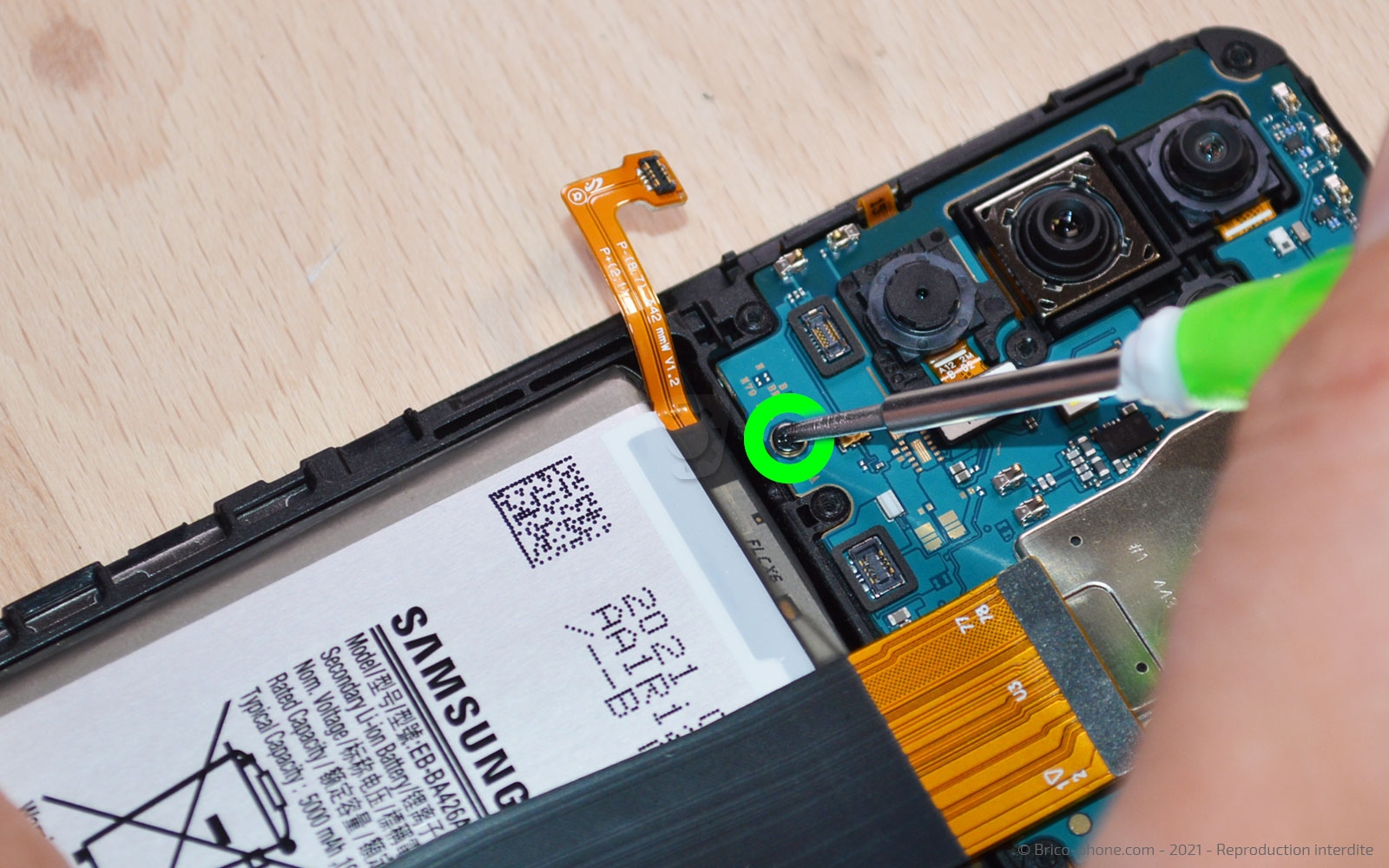 Démontage complet sur Galaxy A32 5G photo 1