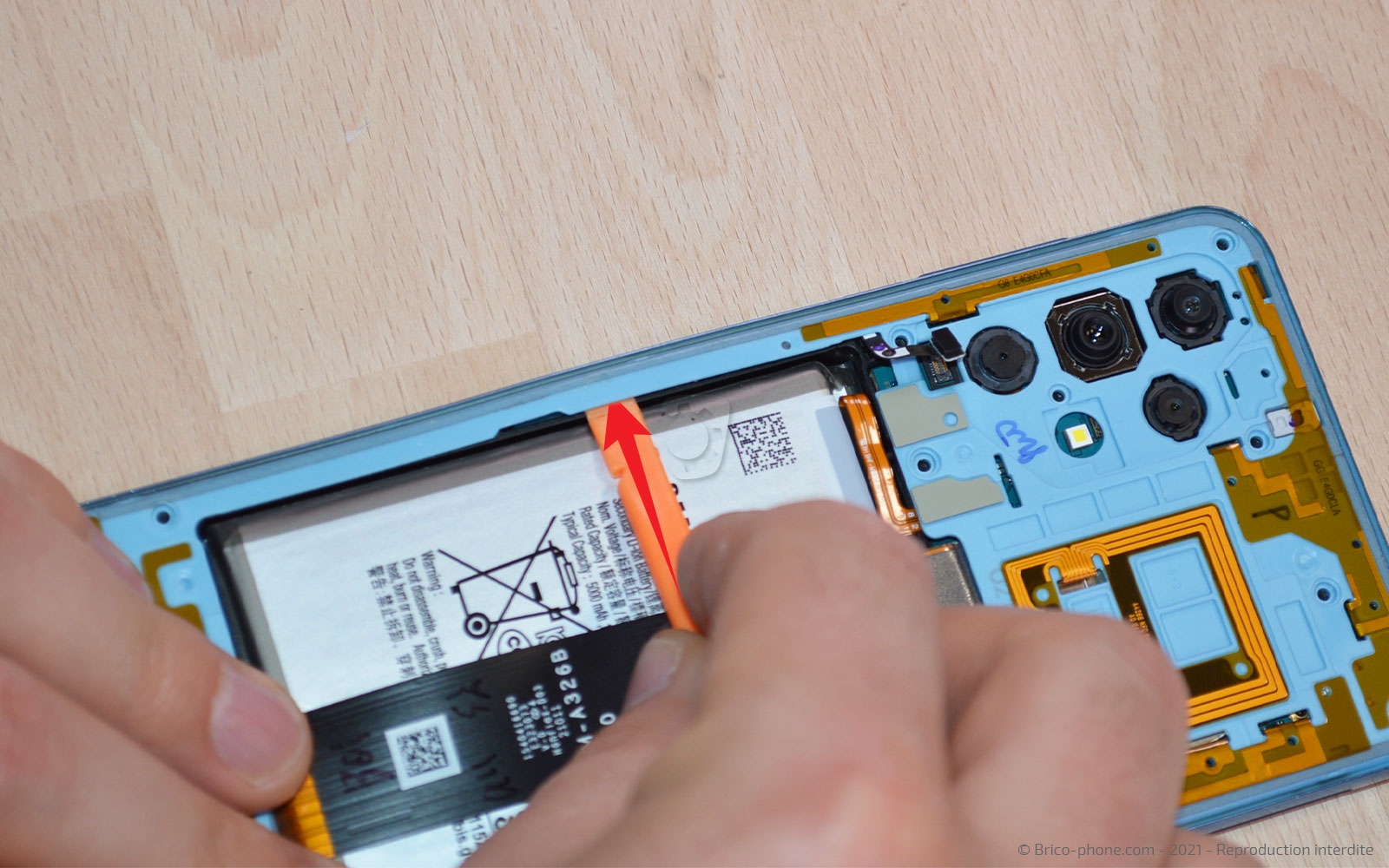 Démontage complet sur Galaxy A32 5G photo 1