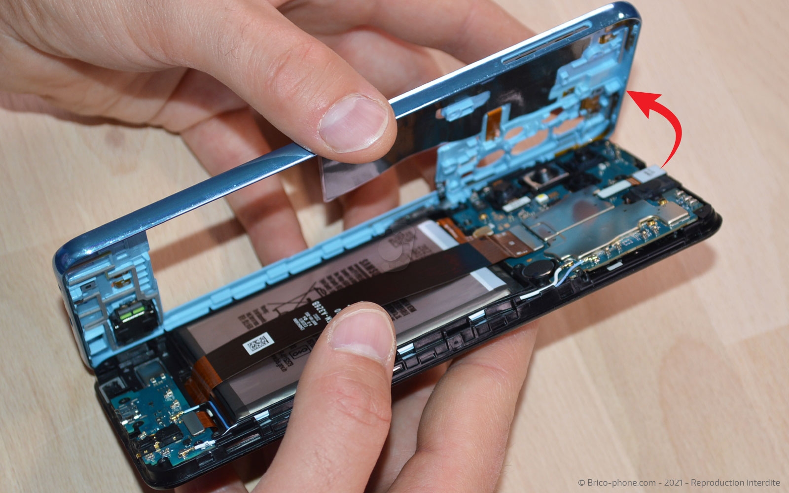 Démontage complet sur Galaxy A32 5G photo 3