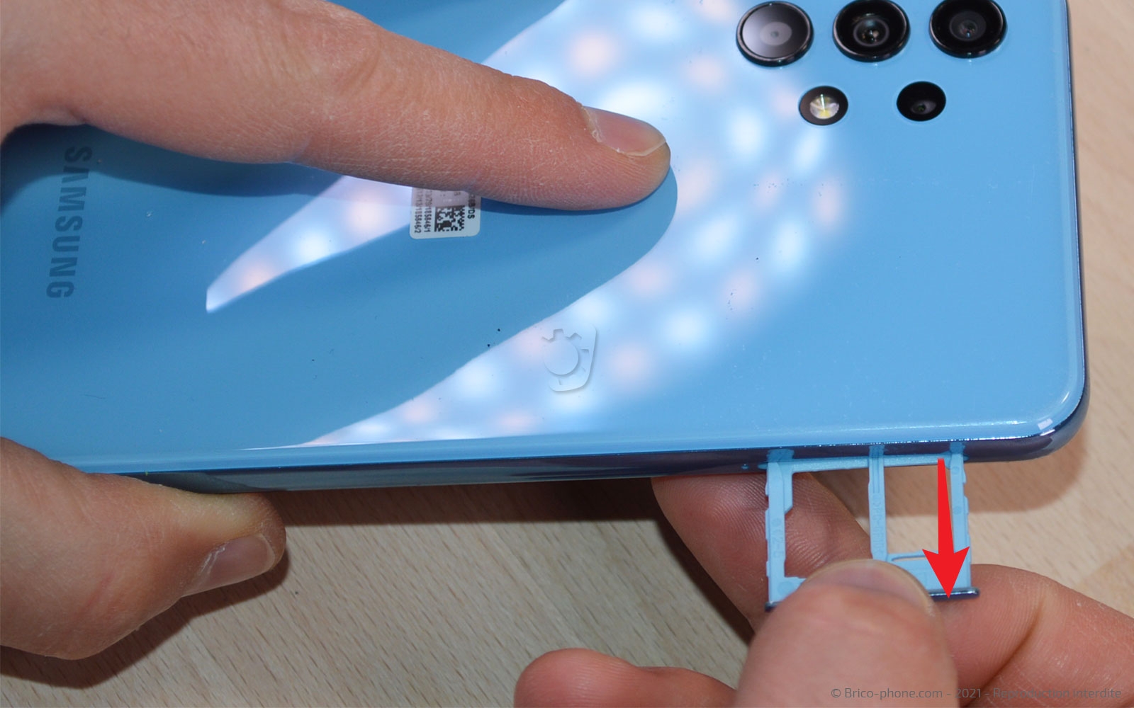 Démontage complet sur Galaxy A32 5G photo 2