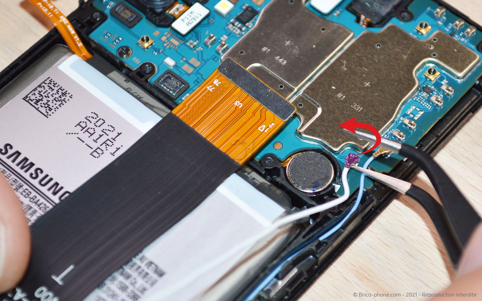 Démontage complet sur Galaxy A32 5G photo 1