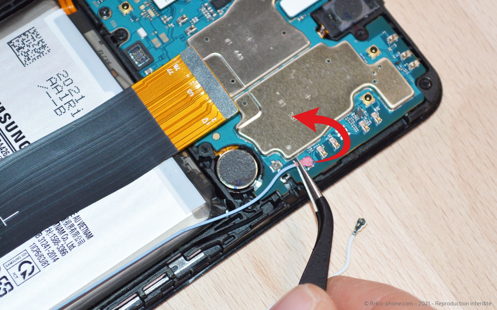 Démontage complet sur Galaxy A32 5G photo 2