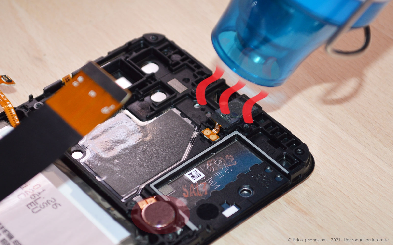 Changement du bloc écran sur Galaxy A32 5G photo 1