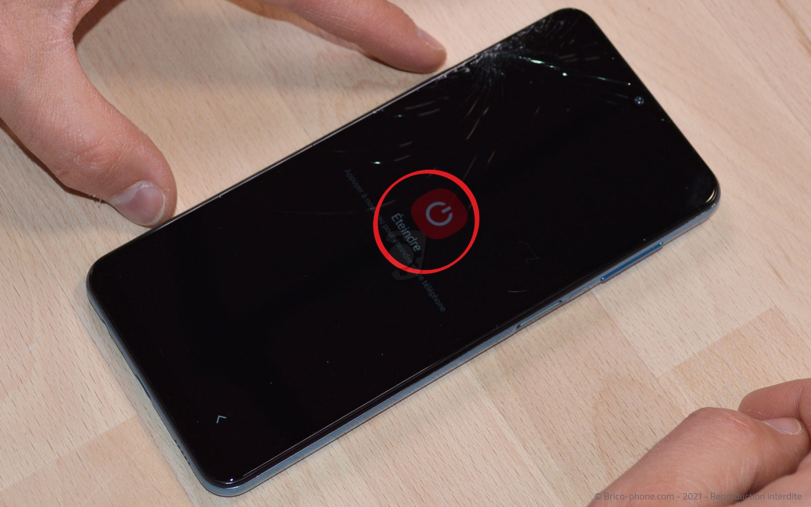 Changement du bloc écran sur Galaxy A32 5G photo 4