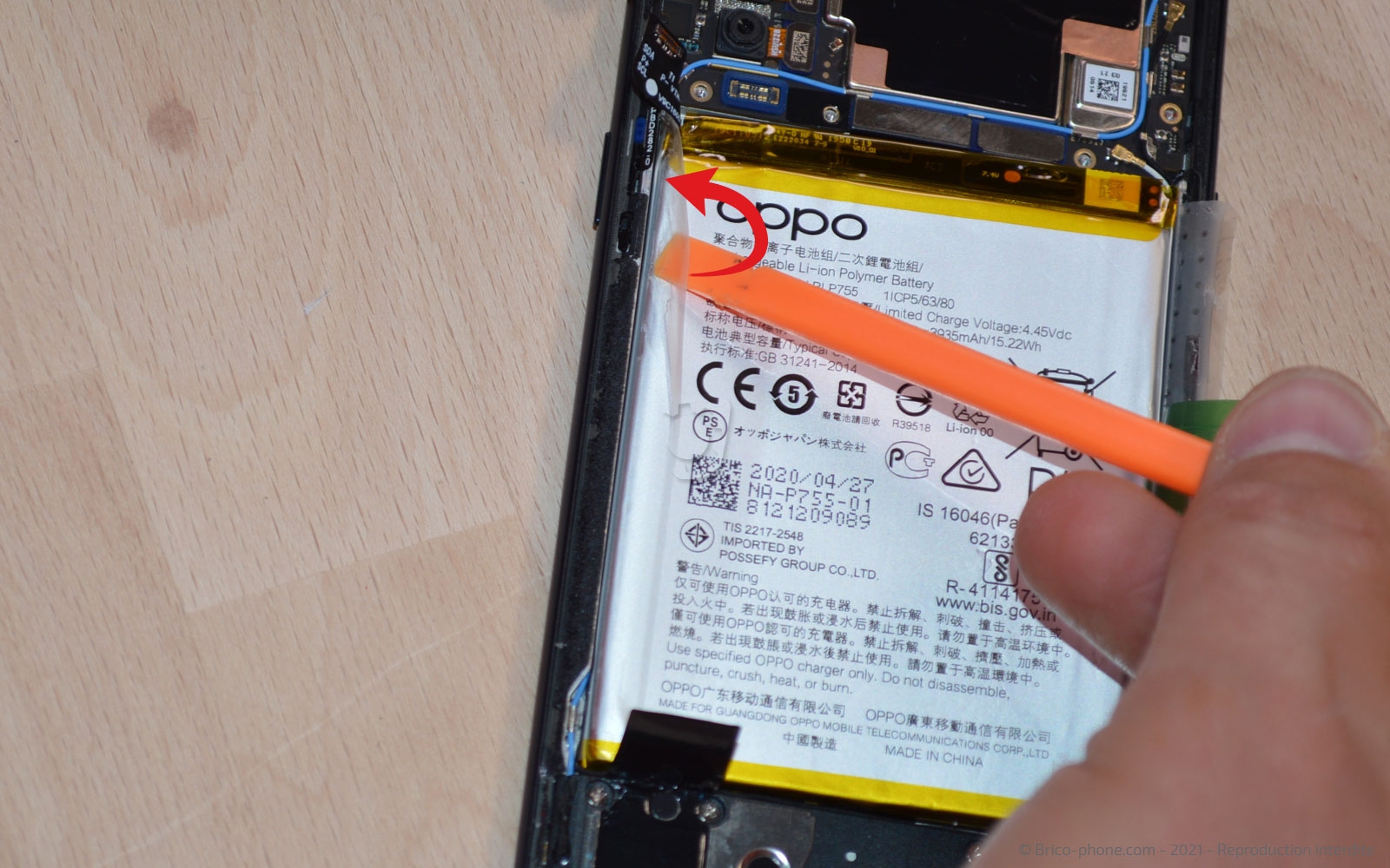 Démontage complet sur Find X2 Lite photo 1