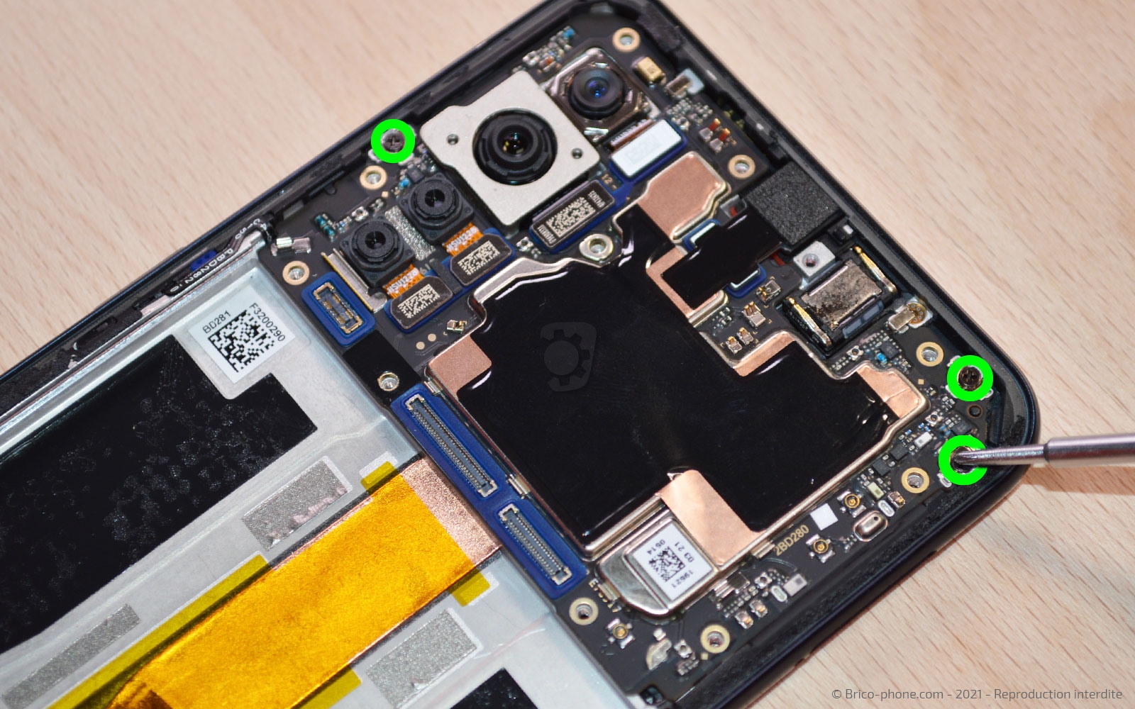 Démontage complet sur Find X2 Lite photo 1