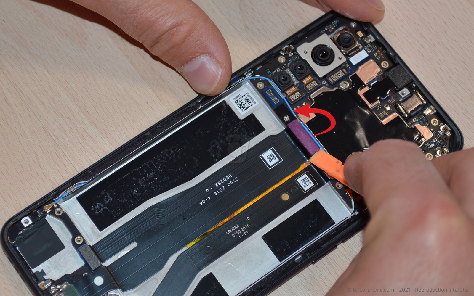 Démontage complet sur Find X2 Lite photo 1